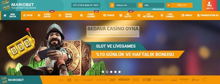 mariobet canli casino