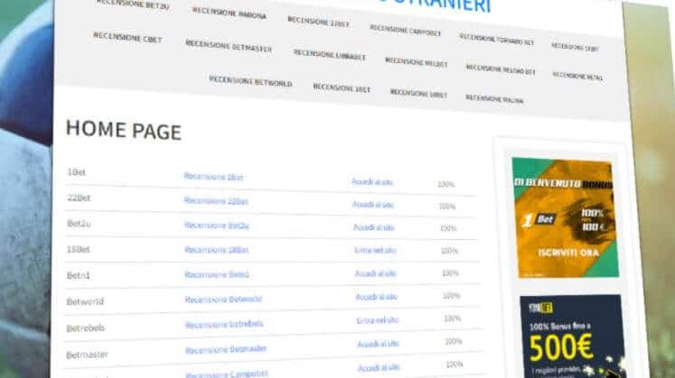 Yurtdışı bahis site listesi 2021
